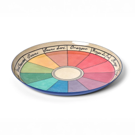 Cercle Chromatique round tray