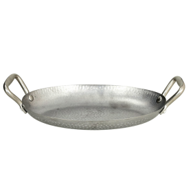 tegame acciaio vintage ovale cm 28