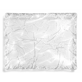 Transparent frost acrylic tray
