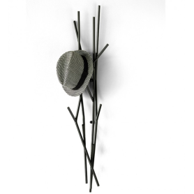 Latva Wall Coat Hanger black
