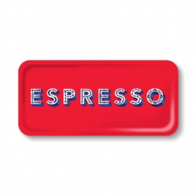 vassoio Espresso cm 32 rosso