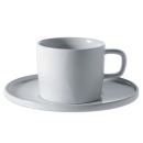 6 tazze da caff con piatto