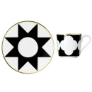 tazza caffè con piatto