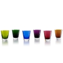 6 bicchieri colori diversi