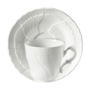 6 tazze caffe' con piatto