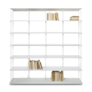 libreria cm 203x200 bianca