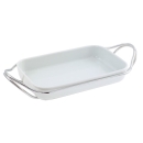 pirofila rettangolare cm 41 con supporto antiossidante