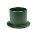 contenitore verde h cm 14