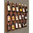 modulo portabottiglie Corten cm 75x75