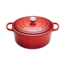 casseruola rotonda cm 24 rossa 