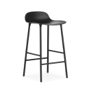 sgabello Form nero h cm 65