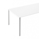 Tavolo allungabile Thin-K alluminio bianco