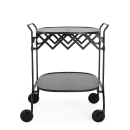 Carrello Gastone mat nero  