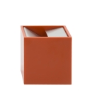 posacenere Cubo Bruno Munari arancio