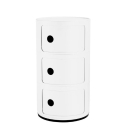 componibile Recycled 3 elementi bianco