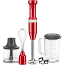 frullatore a immersione rosso con accessori KA 5KHBV83EER