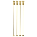 set 4 mescolatori ananas oro