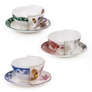 Set 3 tazze tè decori I edizione