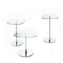 tavolino Mixit Glass struttura laccata