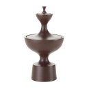 Contenitore in ceramica N.1 aubergine