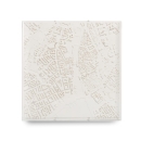 Cityscape Zurigo con teca plexi