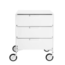 Mobil mat 3 cassetti con ruote bianco