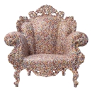 poltrona Proust multicolor fondo bianco