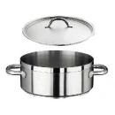 casseruola bassa cm 24 con coperchio