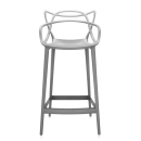 sgabello Masters H 65 cm grigio