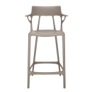 sgabello A.I. H 65 cm grigio