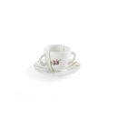 coppia tazze caffè con piatto 09641