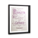 stampa tipografica Rigoletto di Giuseppe Verdi
