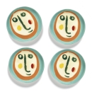 set 4 piatti Feast face 2 cm 16