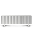 credenza Dorian laccato con piedi