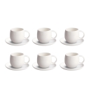 6 tazze caffè con piatto  AGV29/76 - AGV29/77