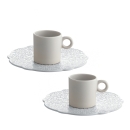 2 tazze caffè con piattino MW01/76 - MW01/77