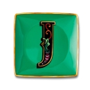 piattino con iniziale J
