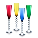 set 4 flutissimi multicolore