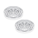 set 2 piattini Swing cm 18