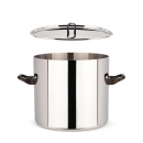 pentola trilamina cm 24 con coperchio 90100/24T - 90200/24