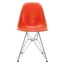 Eames DSR fiberglass cromo/rosso arancio