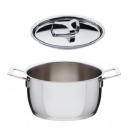 casseruola alta cm 24 con coperchio AJM1024 + AJM200/24
