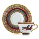 tazza tè con piatto