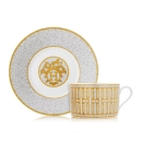tazza colazione con piatto