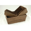 cestino rattan rettangolare grande