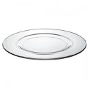 6 sottopiatti con tesa bordo platino