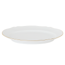 vassoio ovale cm 34 filo oro