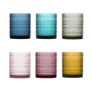 set 6 bicchieri tumbler Giove colorati