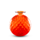 vaso Balloton 100.18 arancio/filo rosso