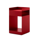 comodino/carrello Rotate merlot 